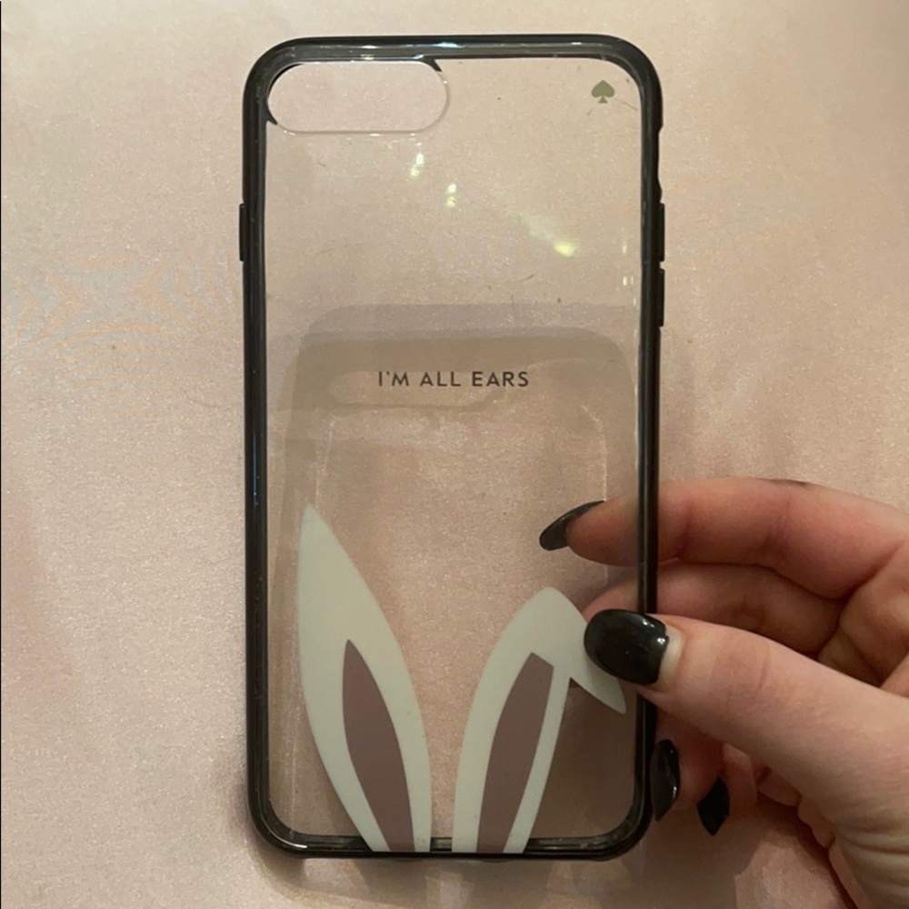Kate Spade iPhone 8 Plus clear case